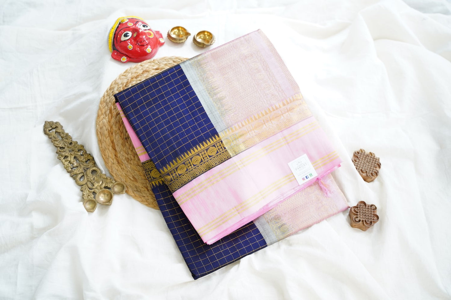 Kanchi Handloom Silk Cotton Saree PC15251