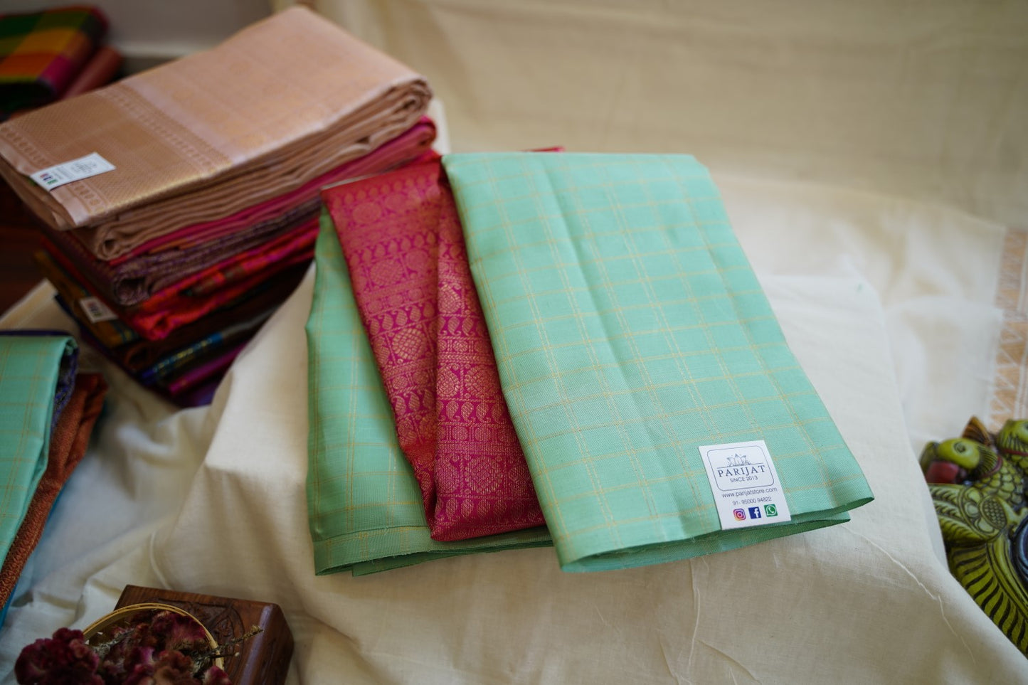 Pure Kanchi Silk Saree PC12527