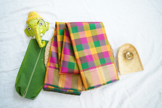 Pure Kanchi Silk Saree -PC16547