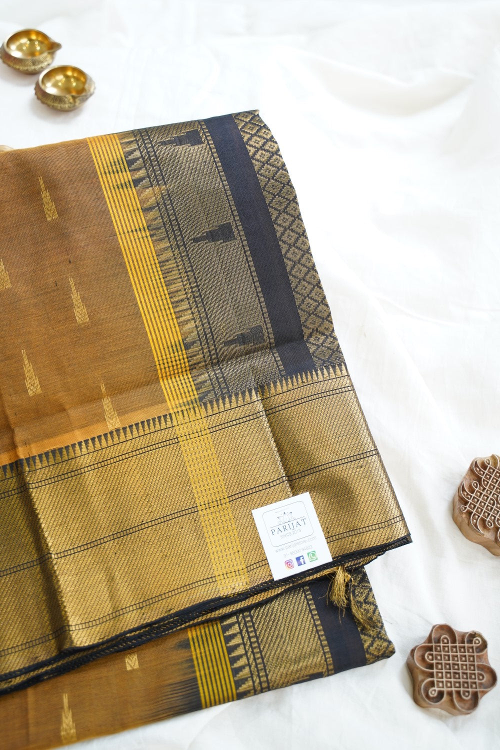 Kanchi Handloom Silk Cotton Saree PC15265