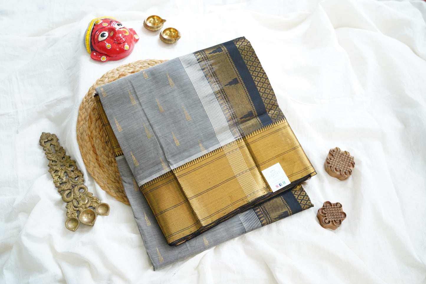 Kanchi Handloom Silk Cotton Saree PC15266