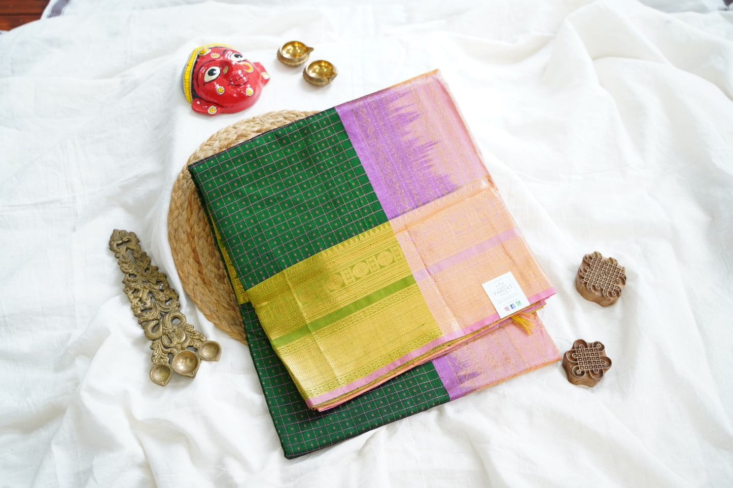Kanchi Handloom Silk Cotton Saree PC15267