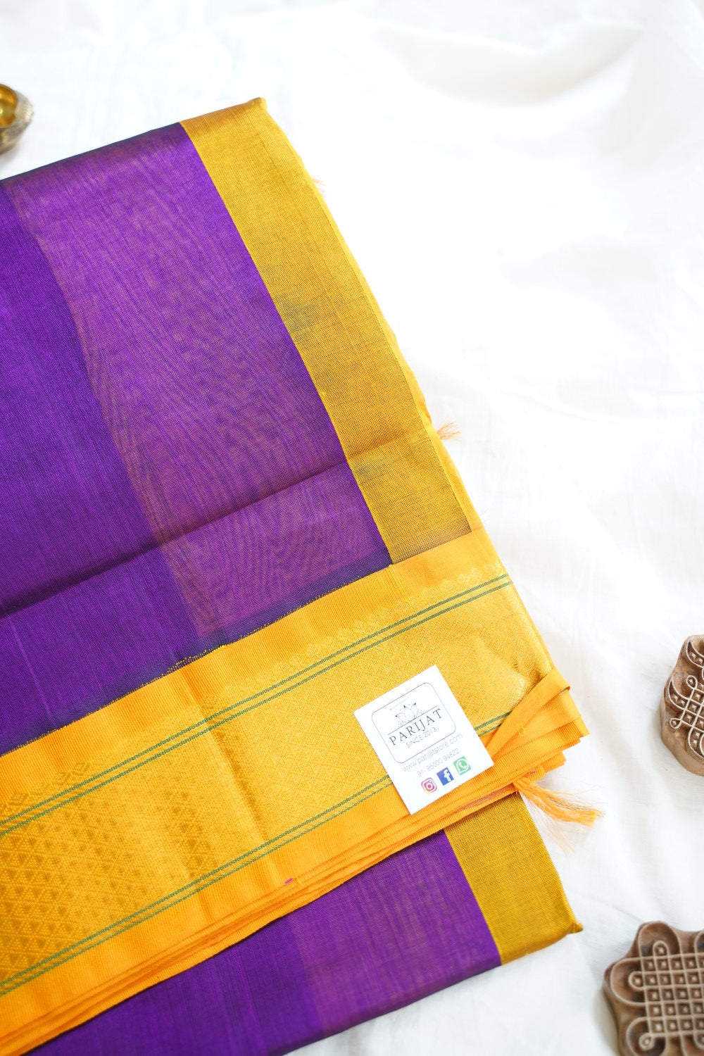 Kanchi Handloom Silk Cotton Saree PC15271