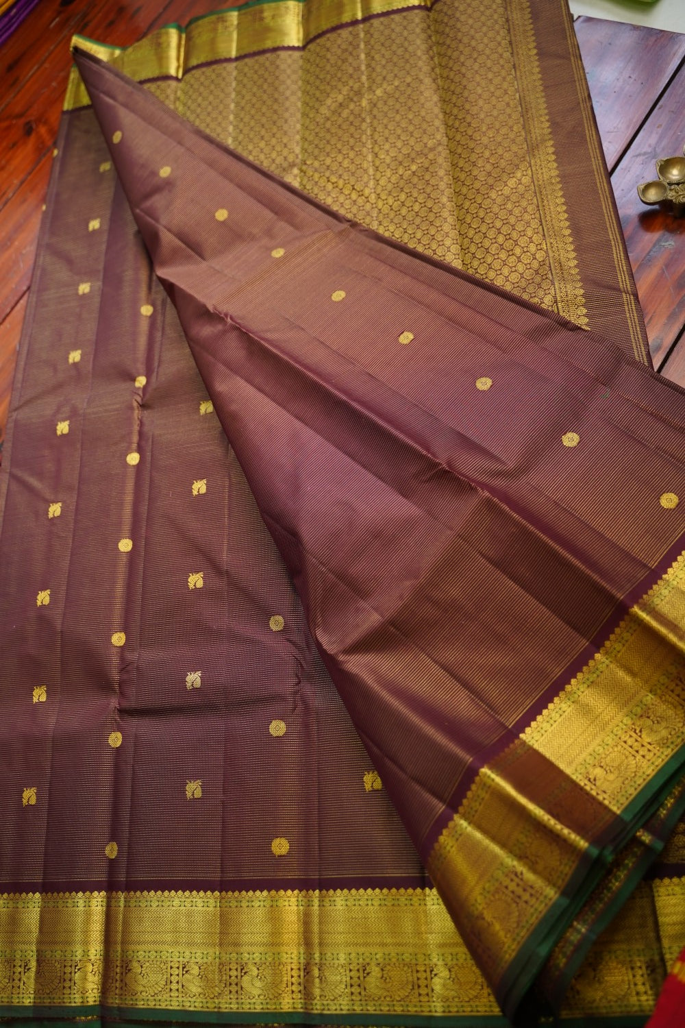 Pure Vairaoosi Kanchi Silk Saree PC17483