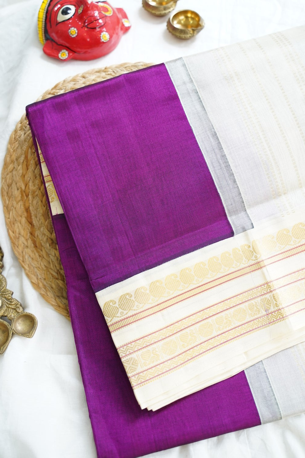 Kanchi Handloom Silk Cotton Saree PC15274