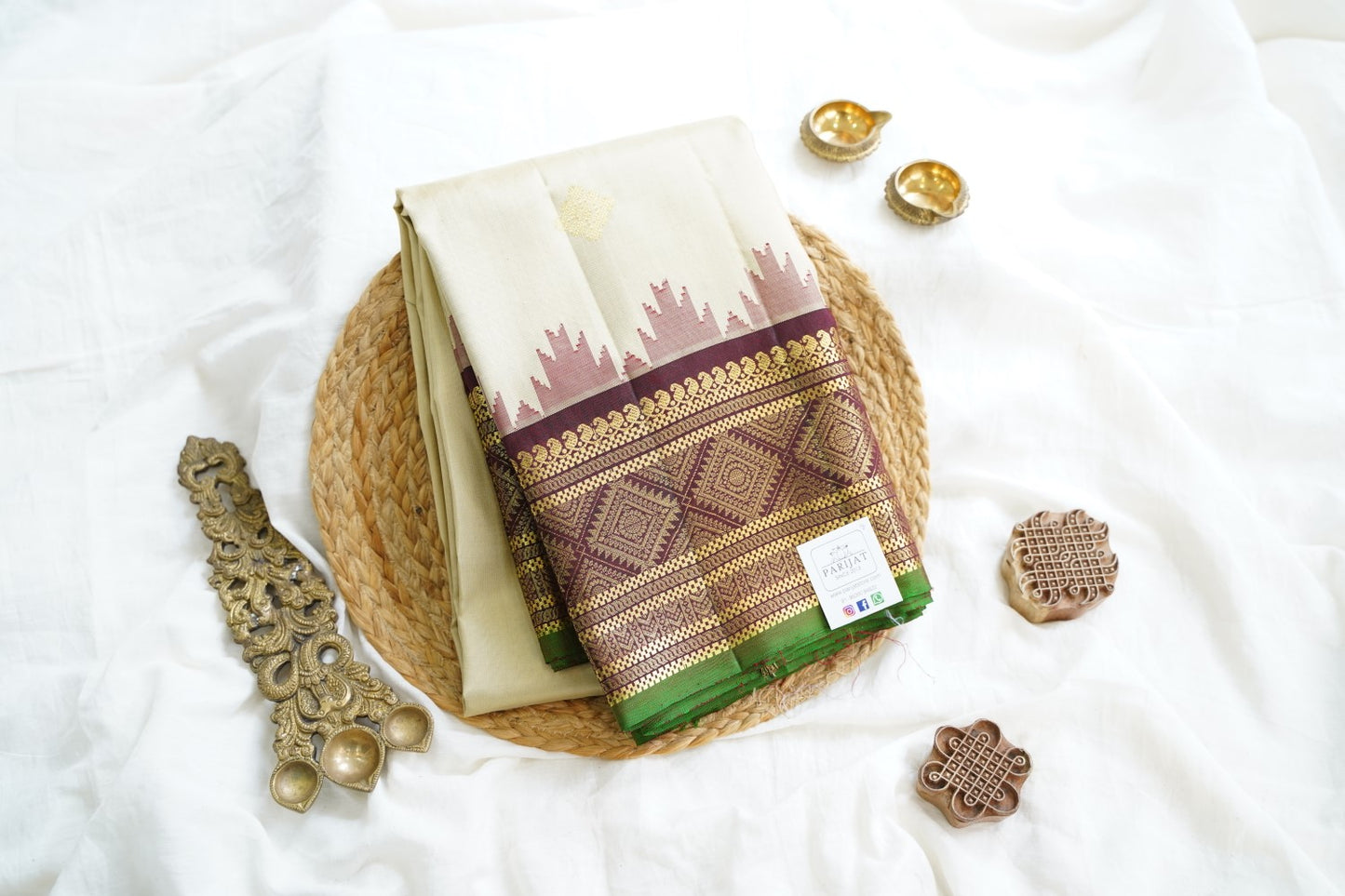 Gadwal Silk Saree PC15236