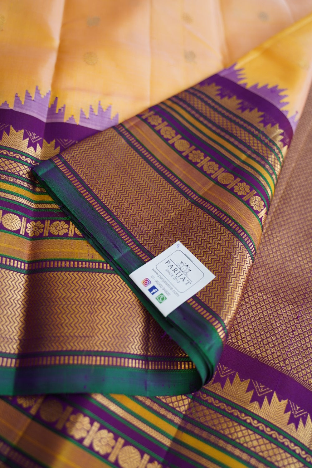 Gadwal Silk Saree PC15225