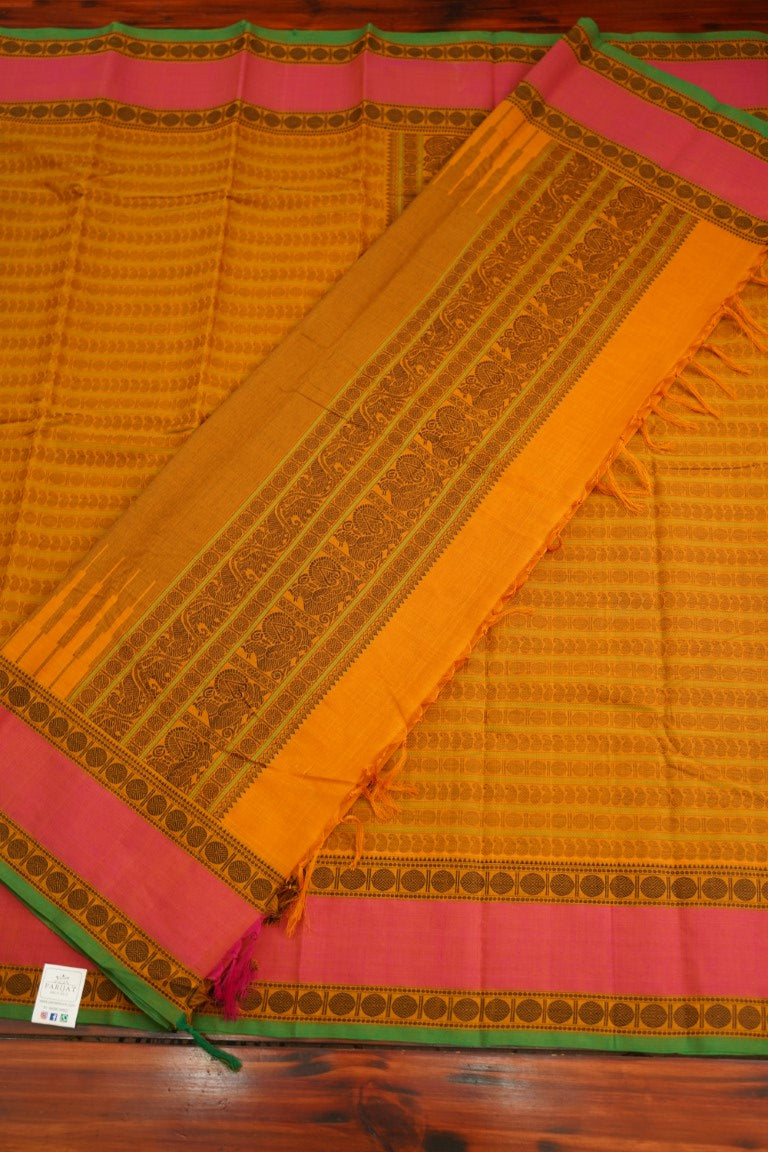 Kanchi Cotton Saree & Blouse Set PC12836