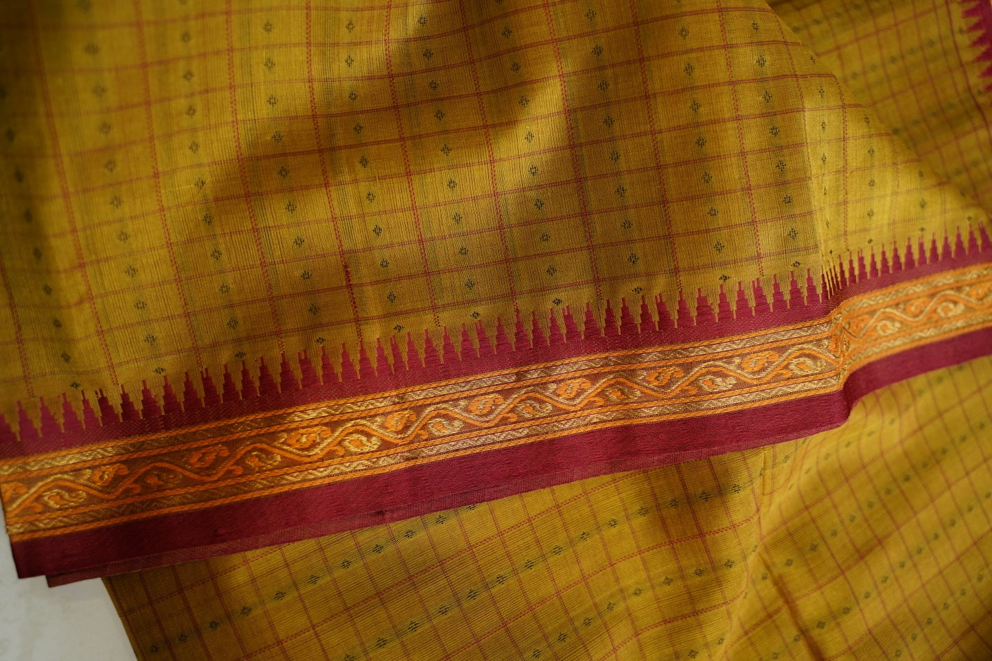 Kanchi Handloom Silk Cotton Saree PC17508