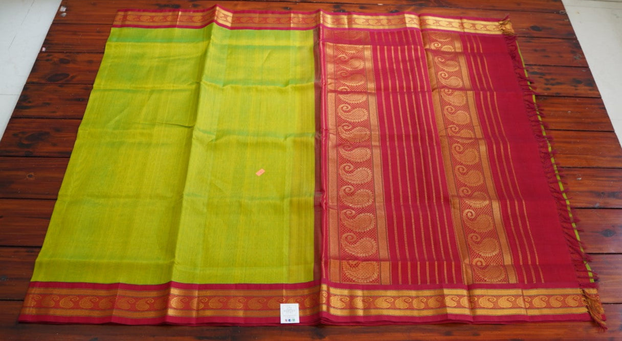 Kanchi Handloom Silk Cotton Saree PC15272