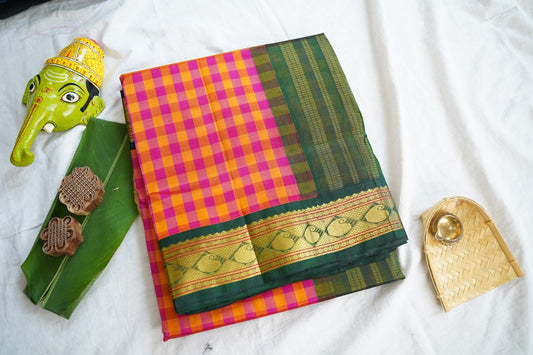 Kanchi Handloom Silk Cotton Saree PC16568