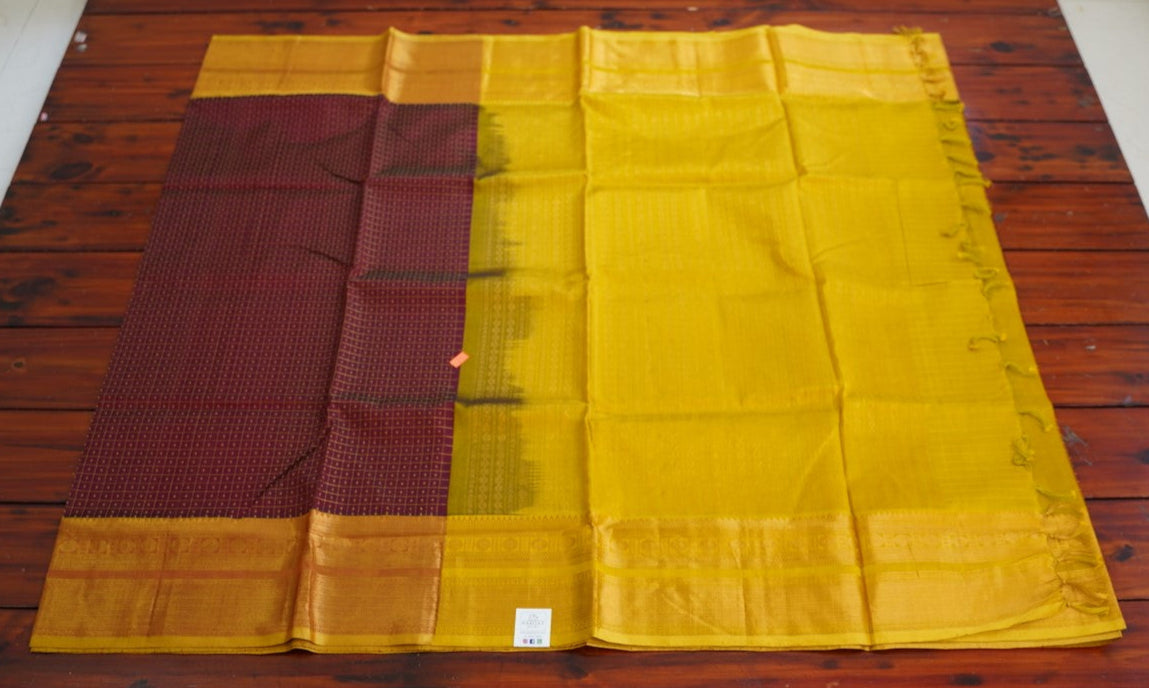 Kanchi Handloom Silk Cotton Saree PC15268