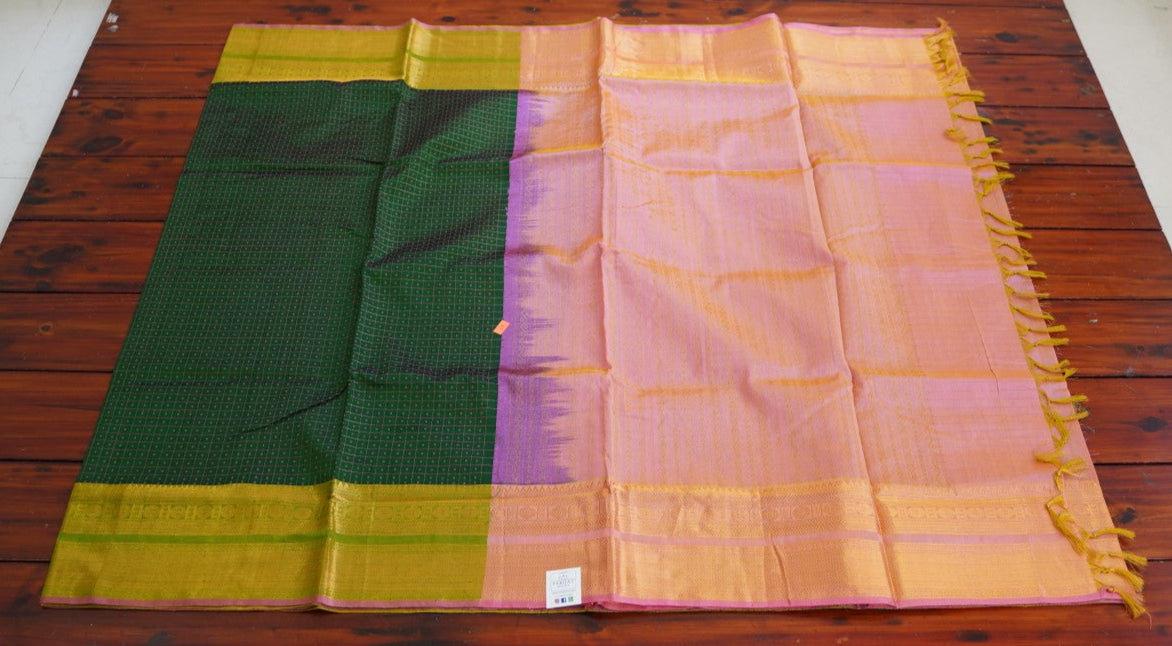 Kanchi Handloom Silk Cotton Saree PC15267