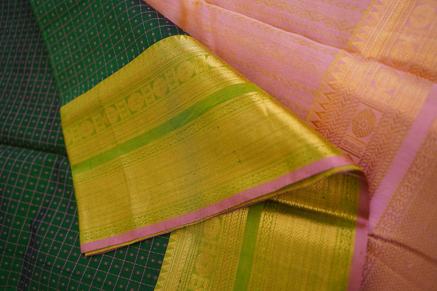 Kanchi Handloom Silk Cotton Saree PC15267