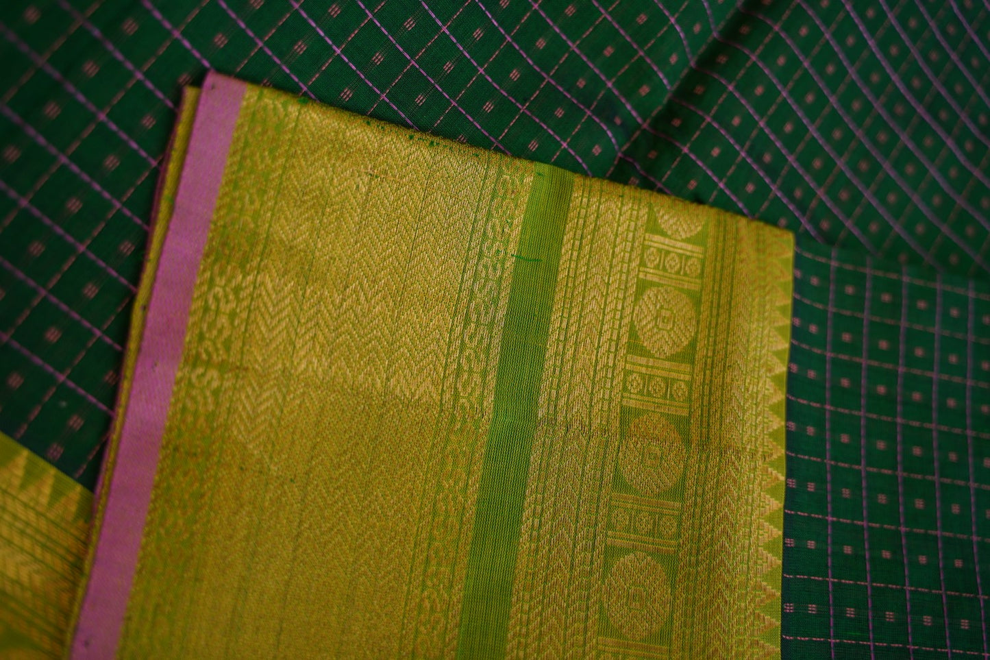 Kanchi Handloom Silk Cotton Saree PC15267