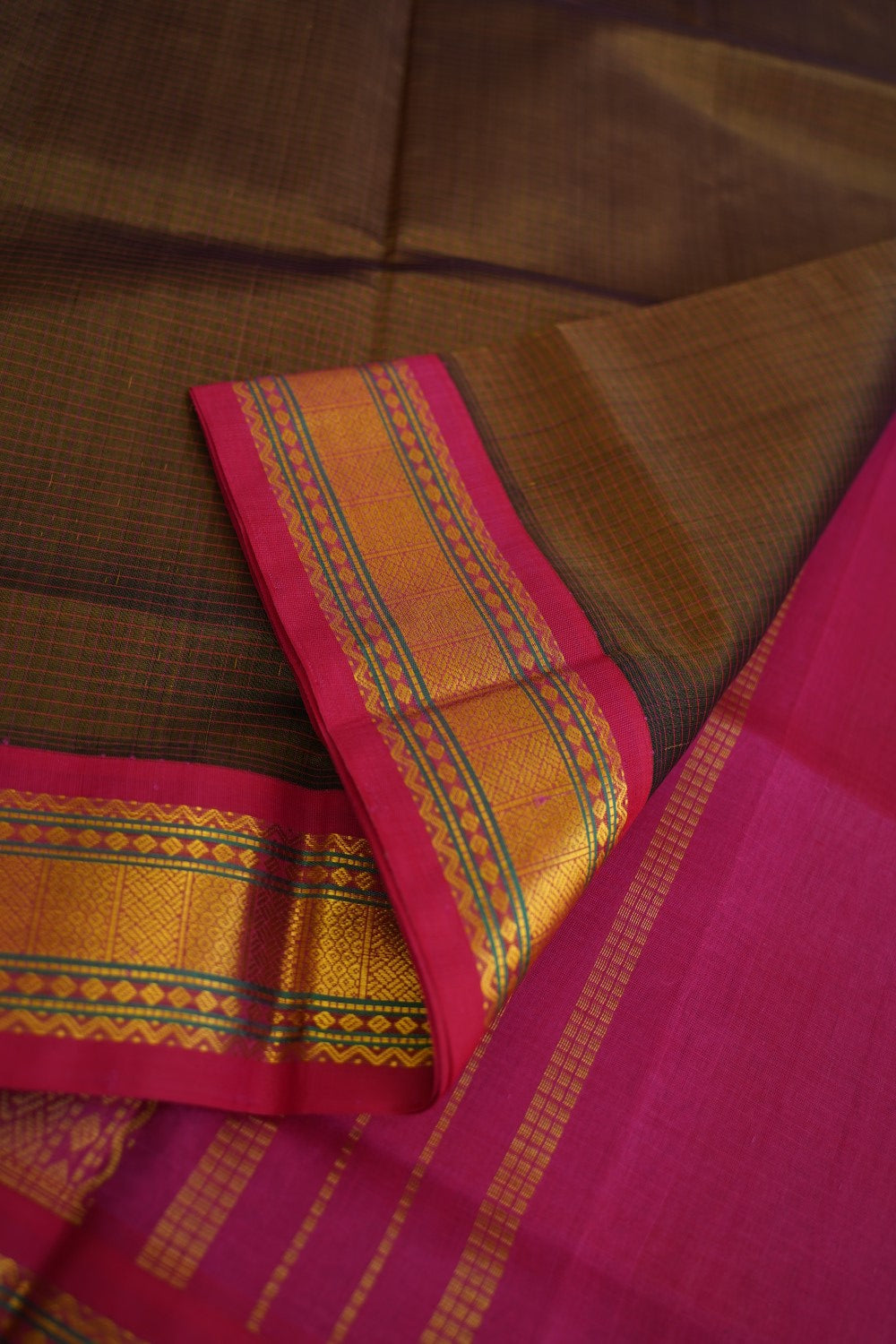 Kanchi Handloom Silk Cotton Saree PC15264