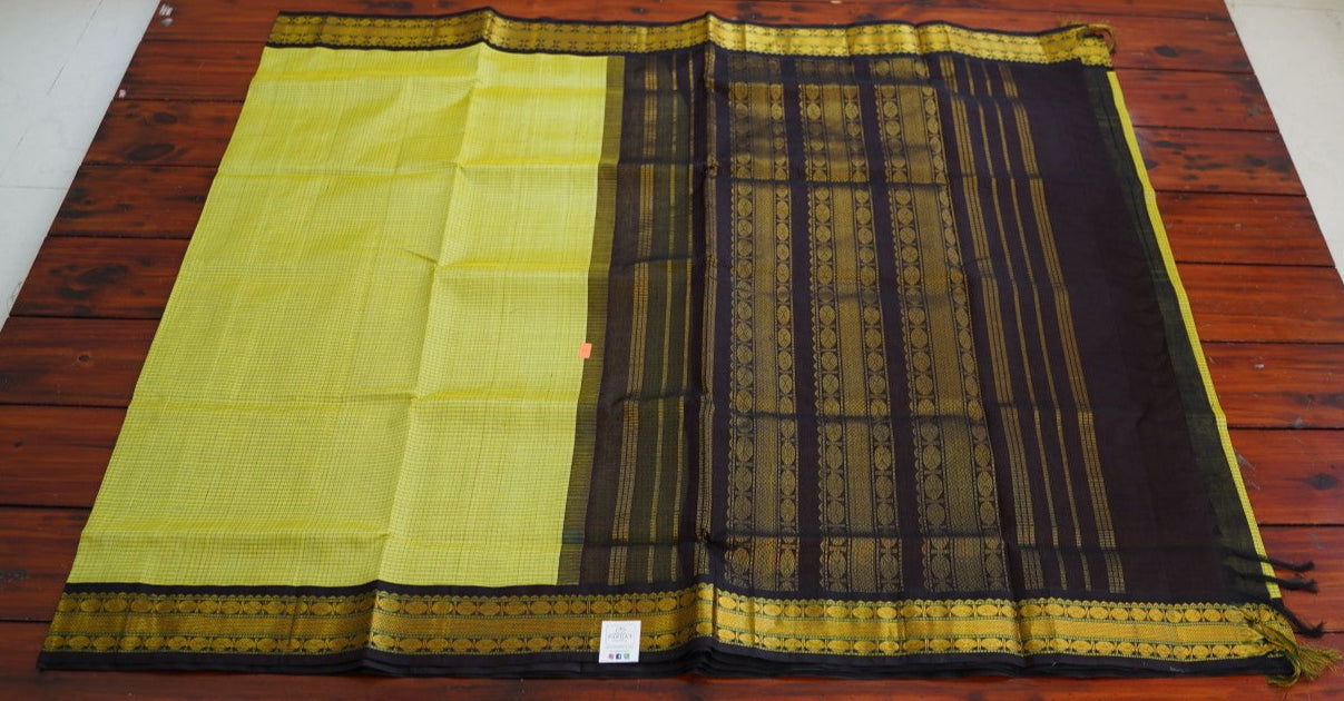 Kanchi Handloom Silk Cotton Saree PC15263