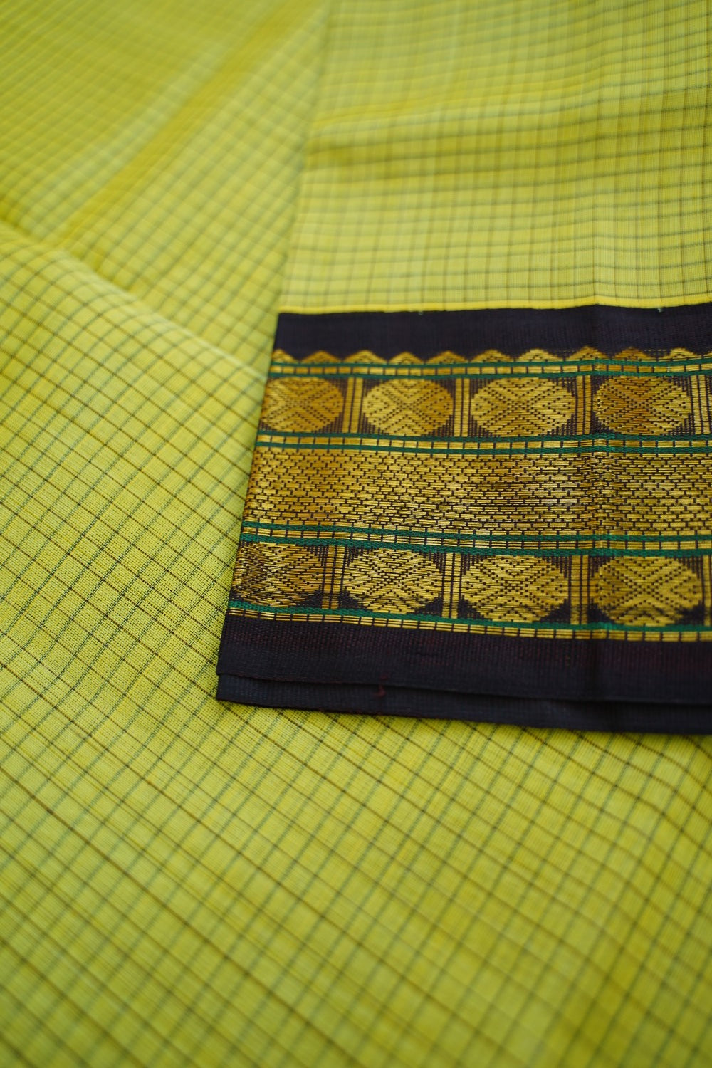 Kanchi Handloom Silk Cotton Saree PC15263