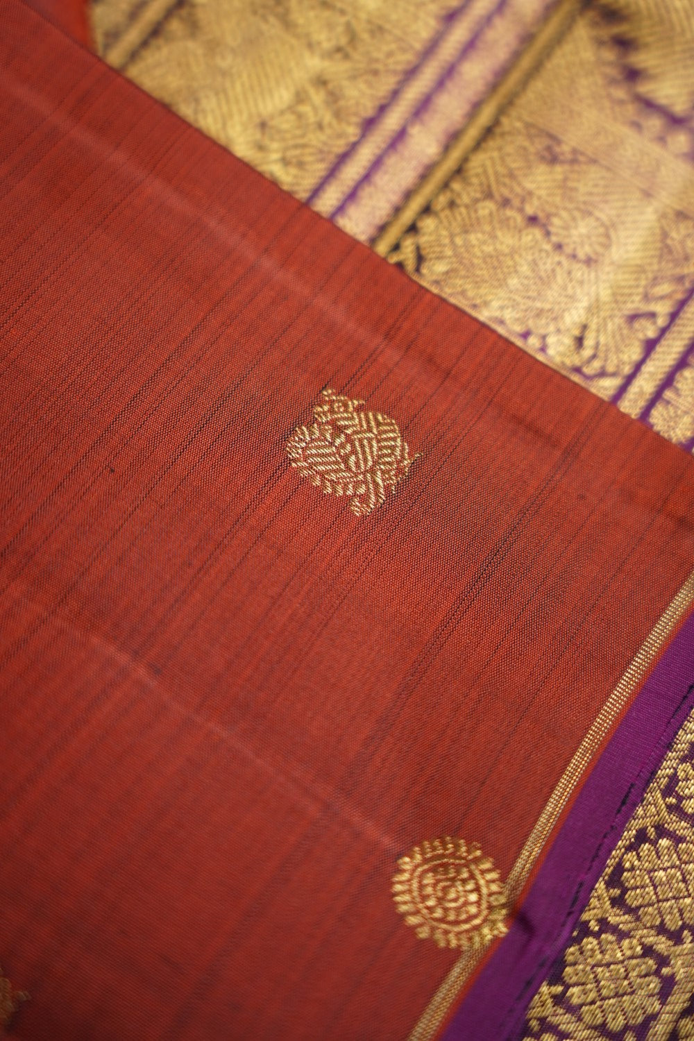 Kanchi Pure 4Gram Gold Silk Saree  PC11930