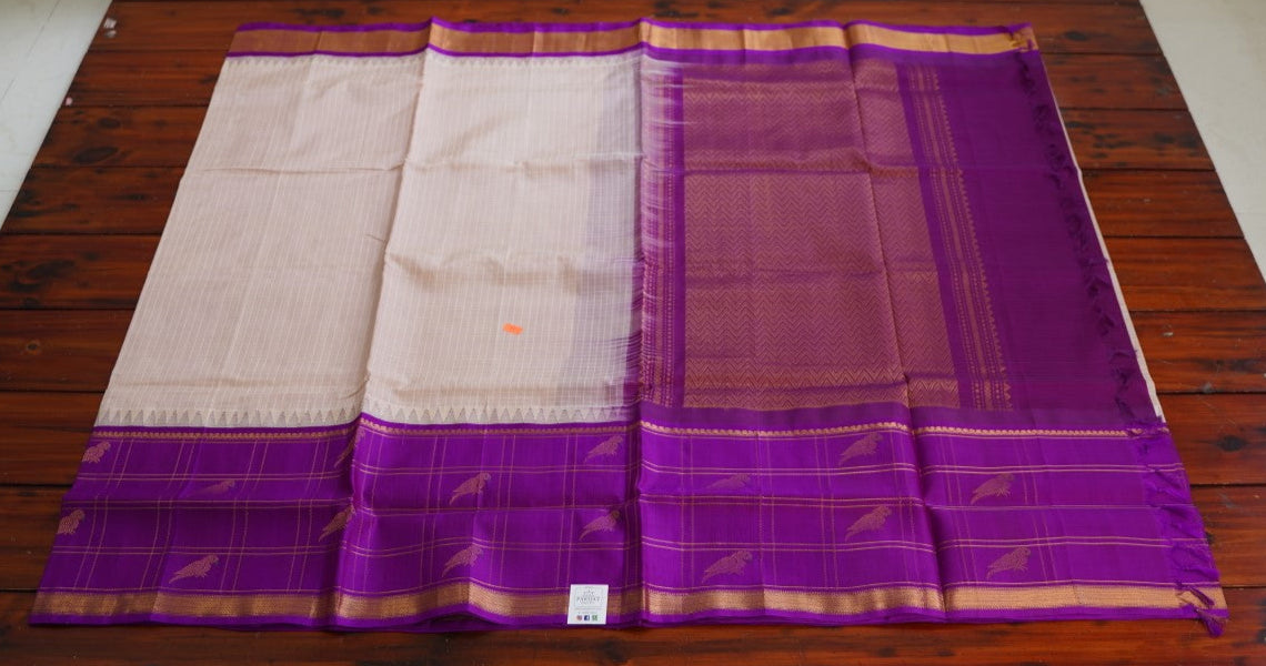 Kanchi Handloom Silk Cotton Saree PC15257