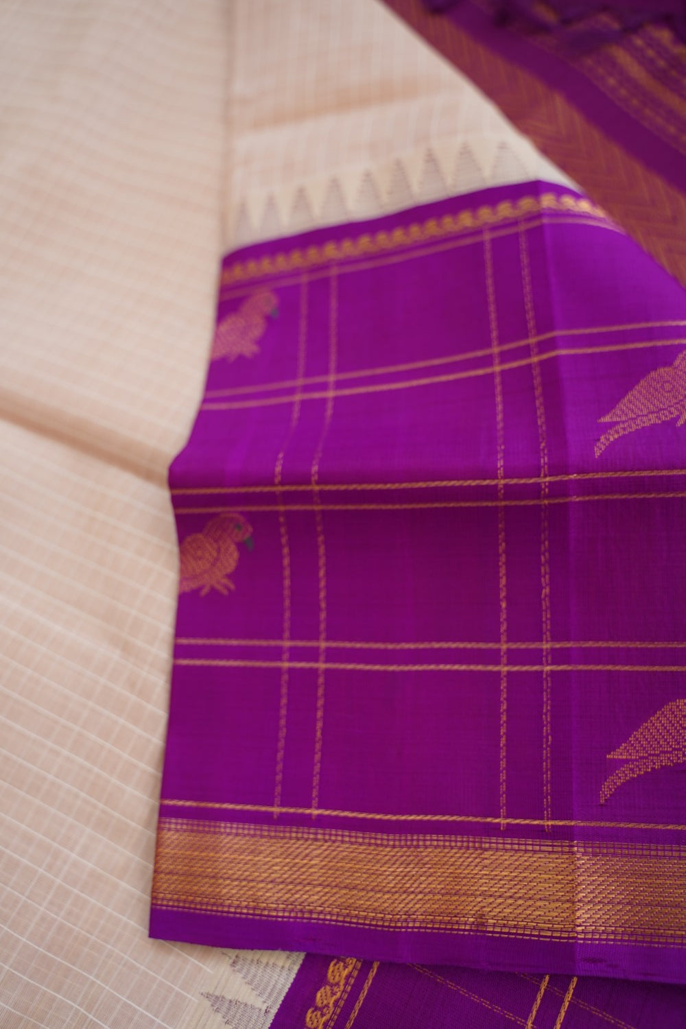 Kanchi Handloom Silk Cotton Saree PC15257