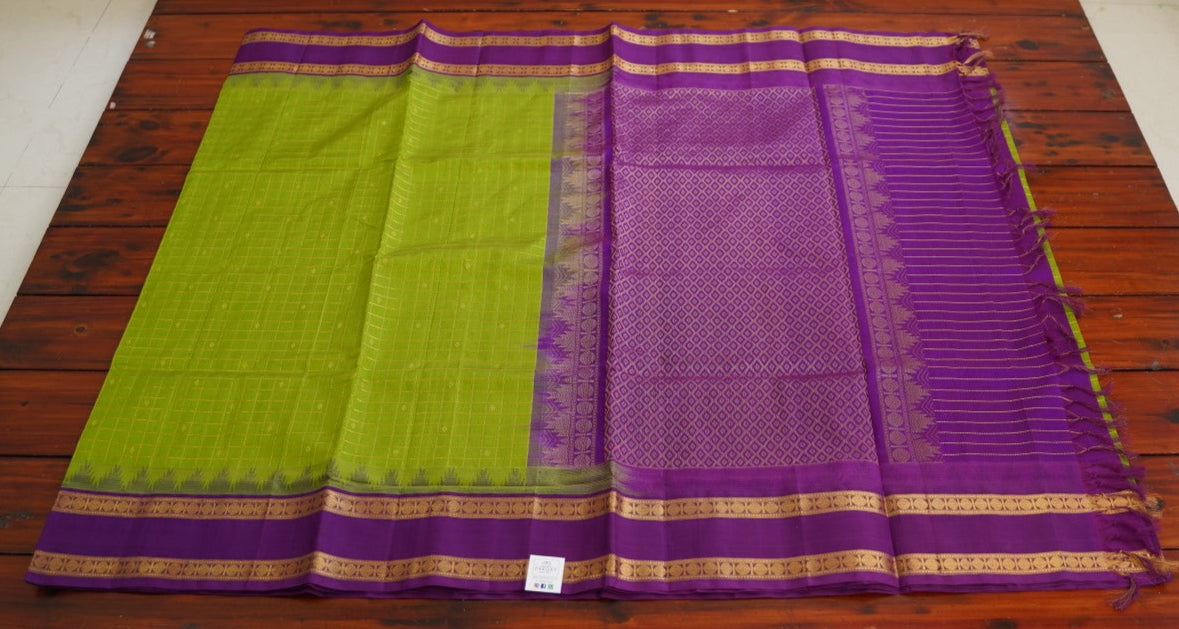 Kanchi Handloom Silk Cotton Saree PC15254