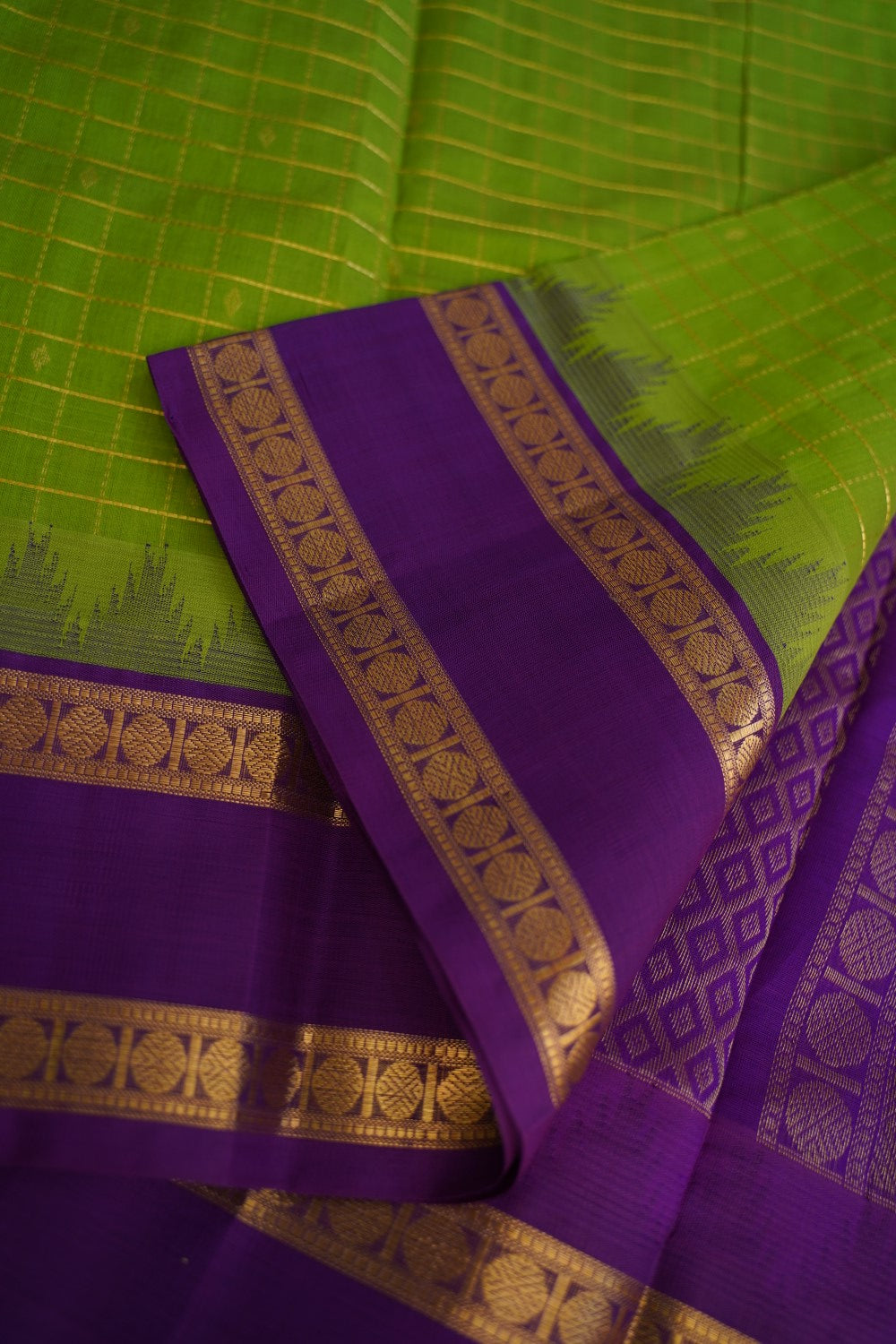 Kanchi Handloom Silk Cotton Saree PC15254