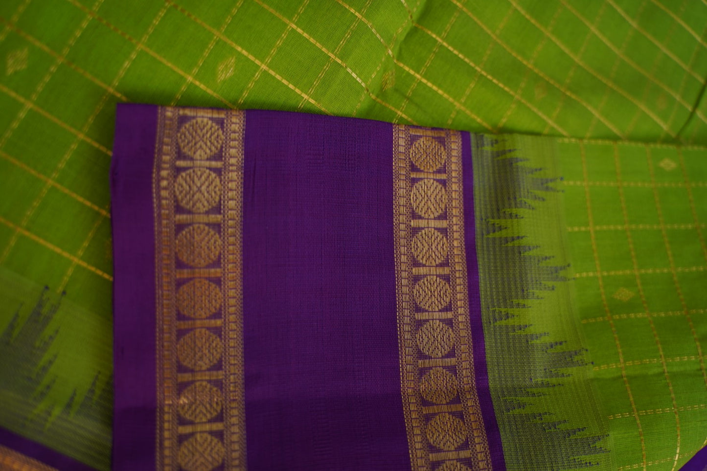 Kanchi Handloom Silk Cotton Saree PC15254