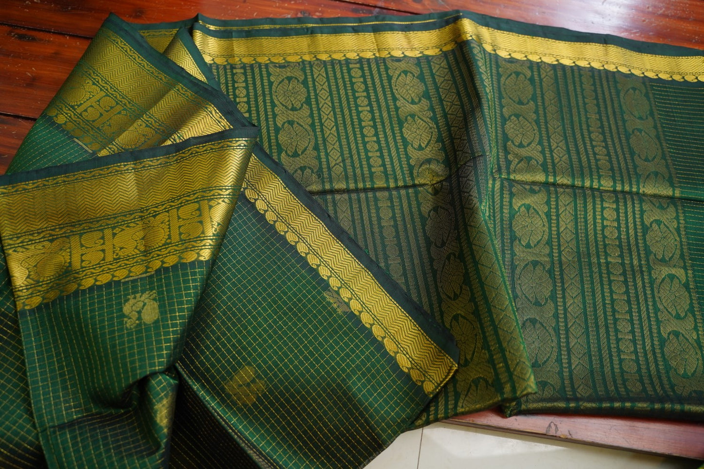 Kanchi Handloom Silk Cotton Saree PC17521