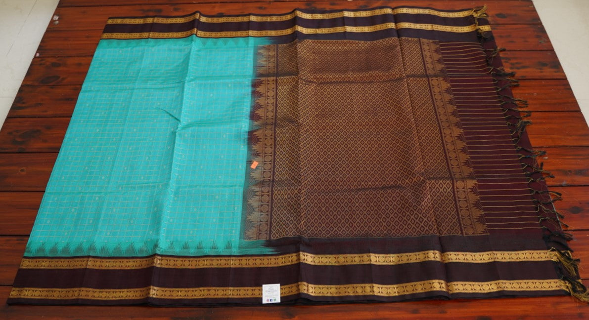 Kanchi Handloom Silk Cotton Saree PC15252
