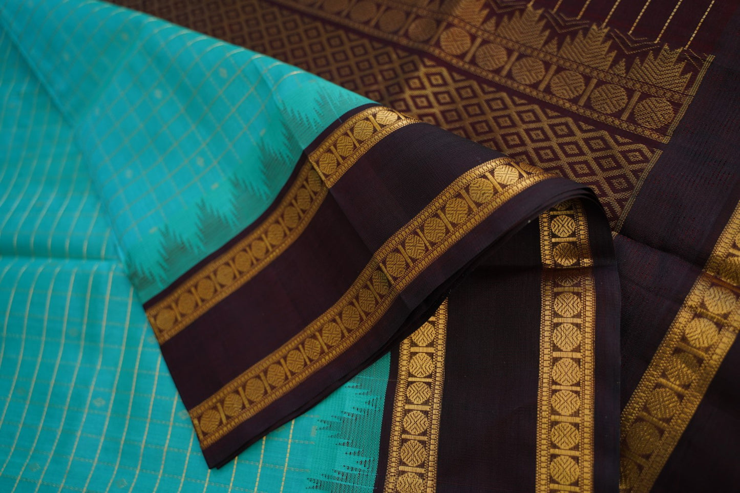 Kanchi Handloom Silk Cotton Saree PC15252