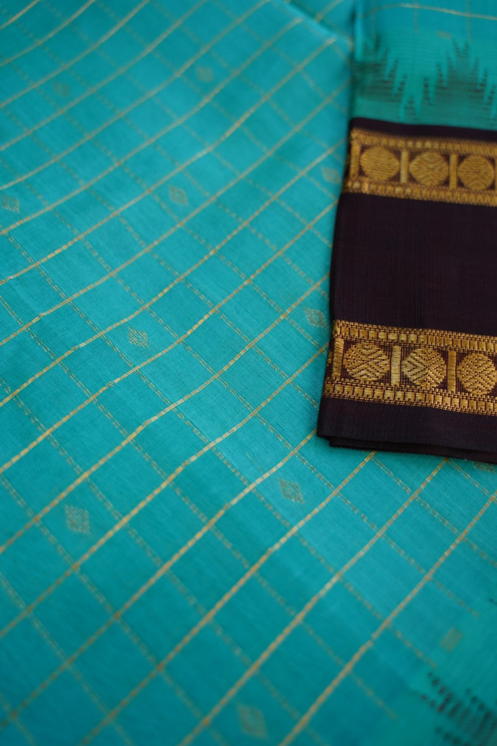 Kanchi Handloom Silk Cotton Saree PC15252