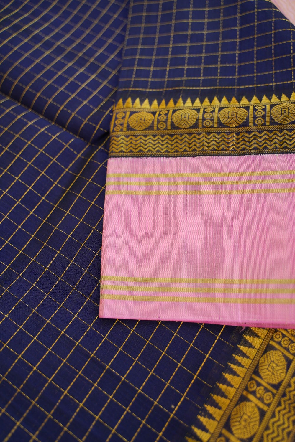 Kanchi Handloom Silk Cotton Saree PC15251