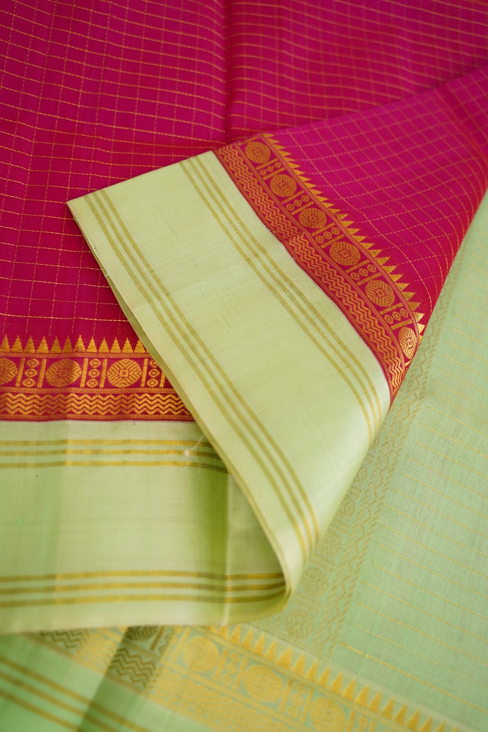 Kanchi Handloom Silk Cotton Saree PC15250