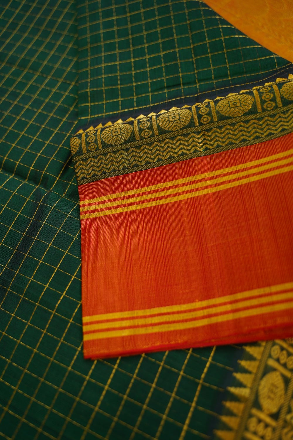 Kanchi Handloom Silk Cotton Saree PC15249