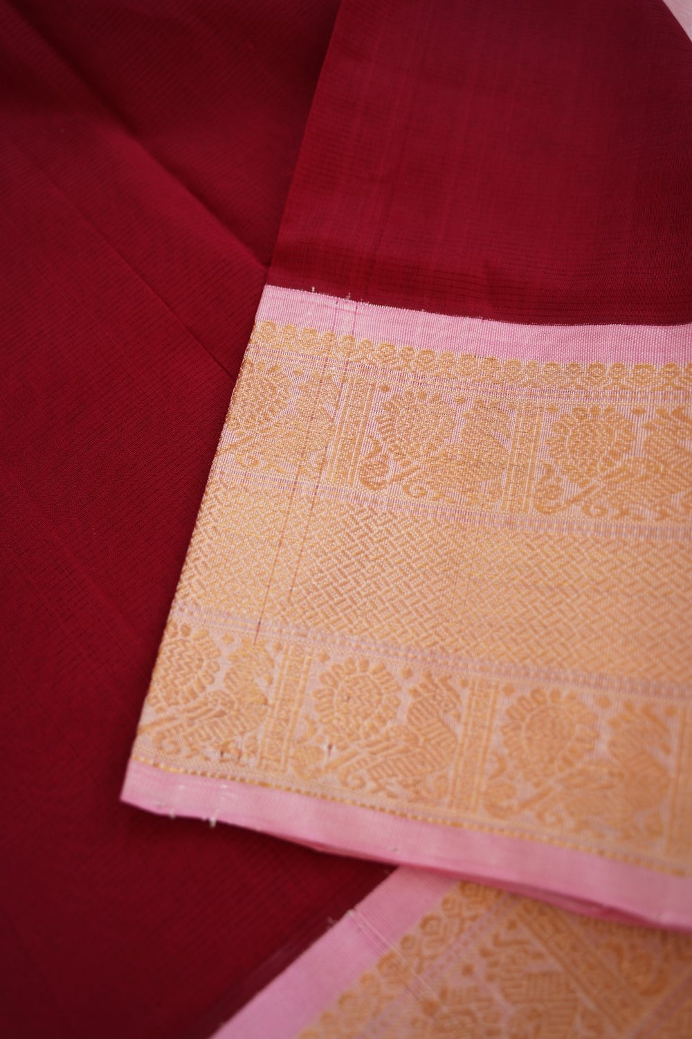 Kanchi Handloom Silk Cotton Saree PC15247