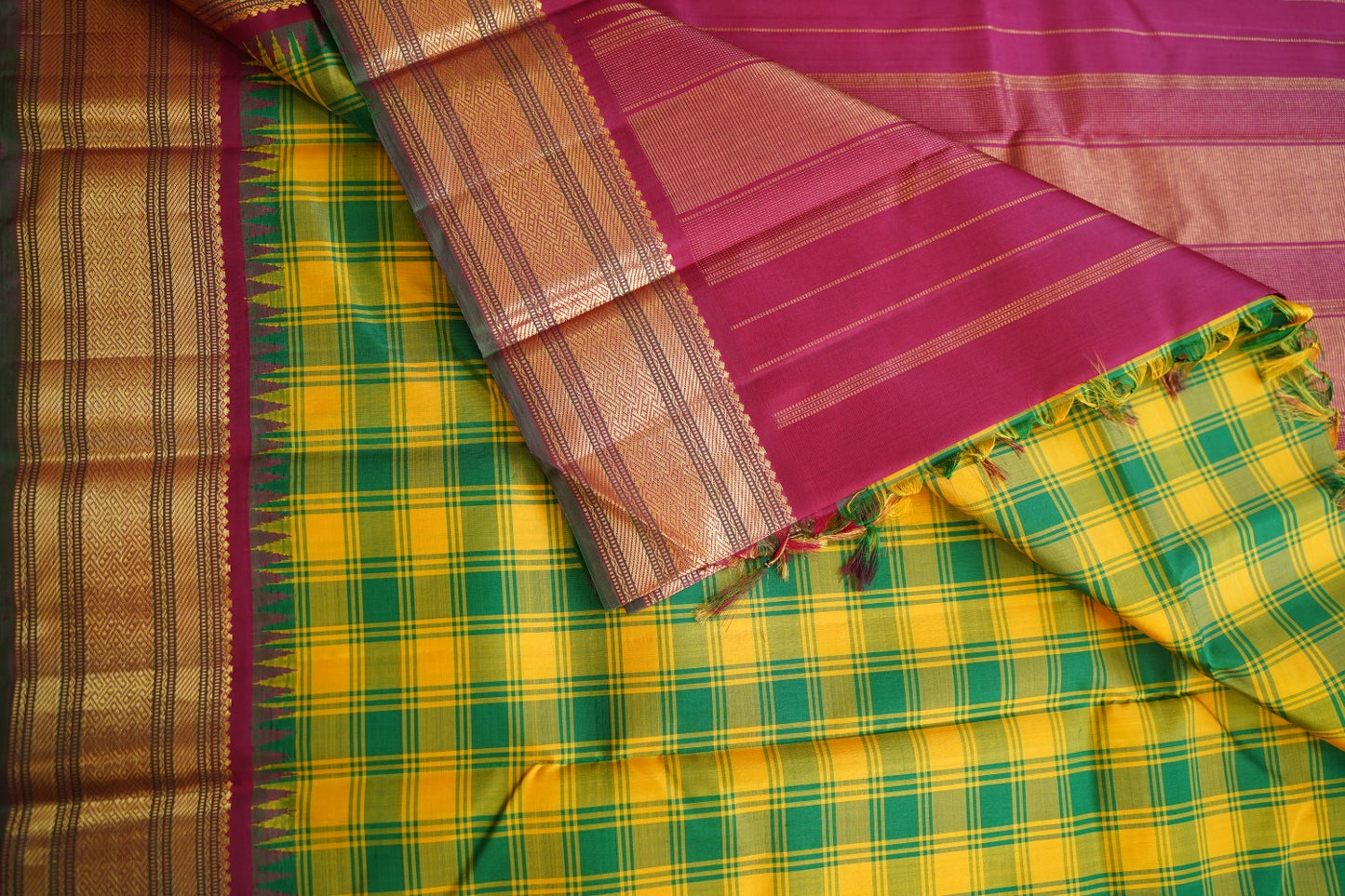Pure Kanchi Silk Saree -PC16549