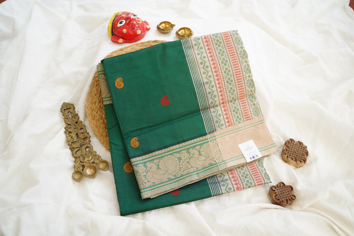 Kanchi Semi Silk Cotton Saree PC15287