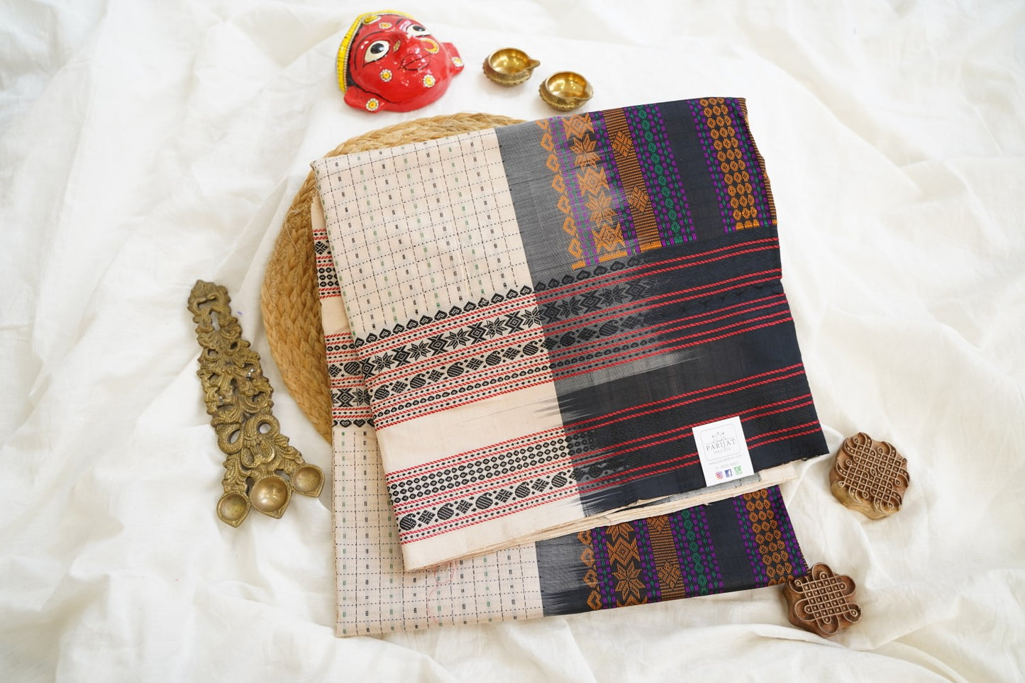 Kanchi Semi Silk Cotton Saree PC15295
