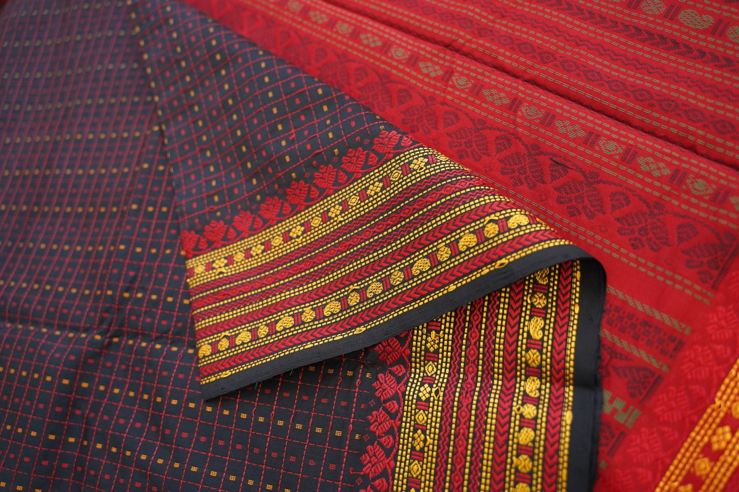 Kanchi Semi Silk Cotton Saree PC15291