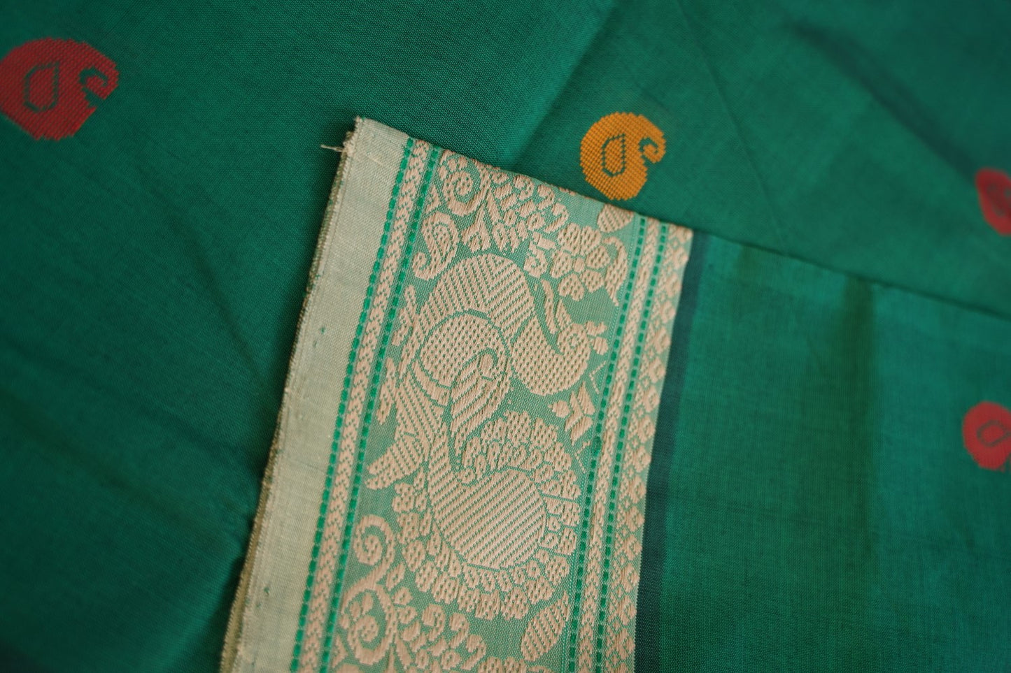 Kanchi Semi Silk Cotton Saree PC15287