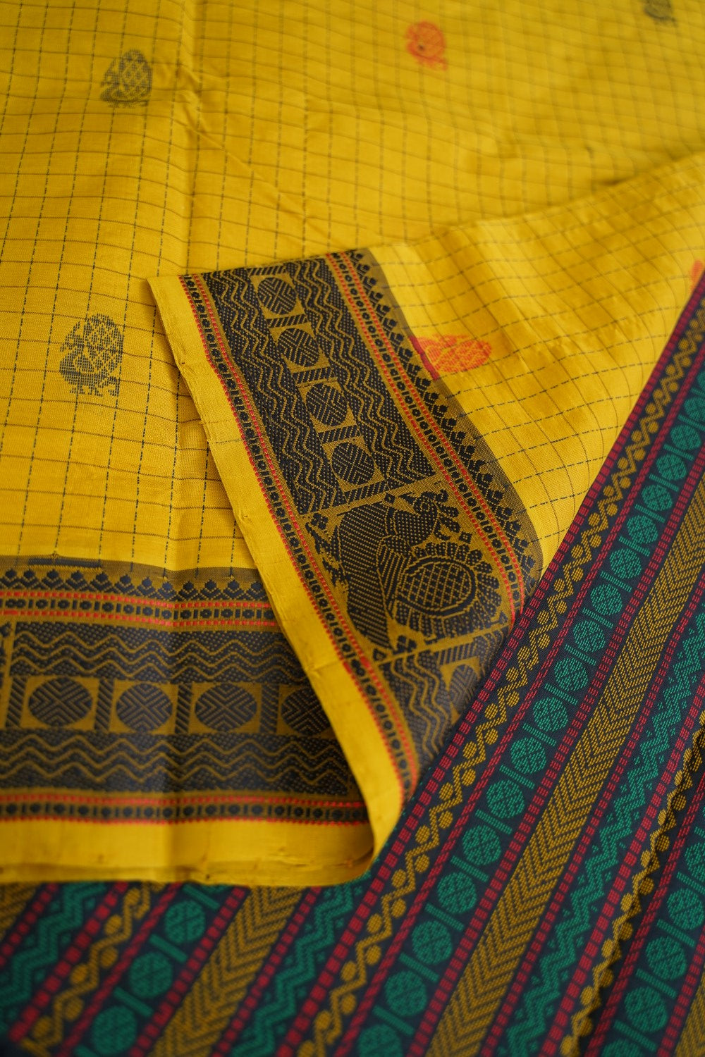 Kanchi Semi Silk Cotton Saree PC15279