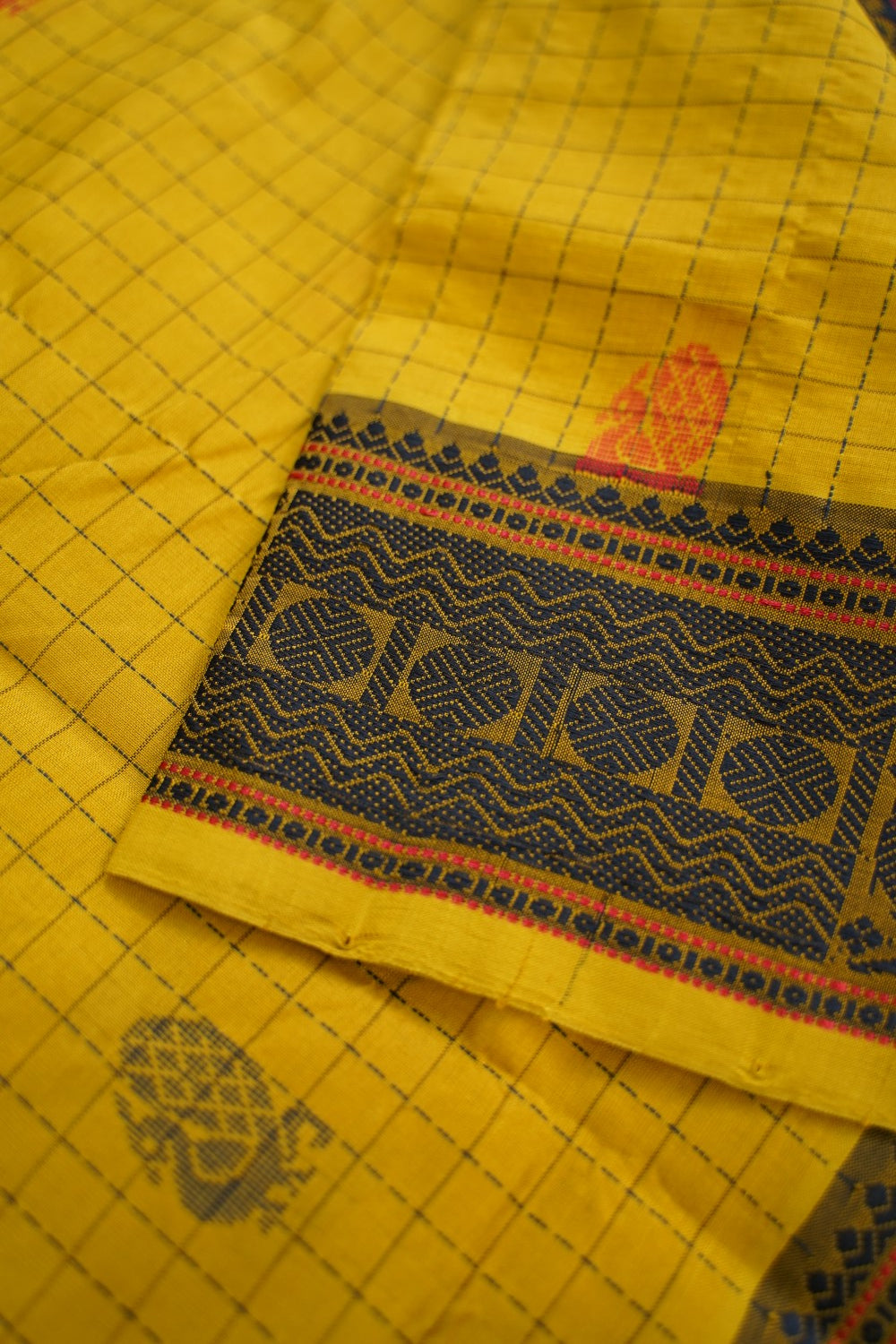 Kanchi Semi Silk Cotton Saree PC15279