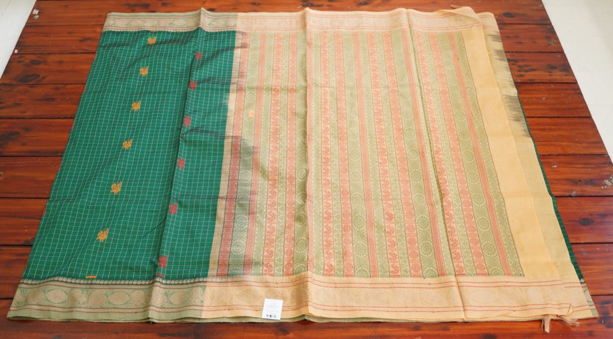 Kanchi Semi Silk Cotton Saree PC15282