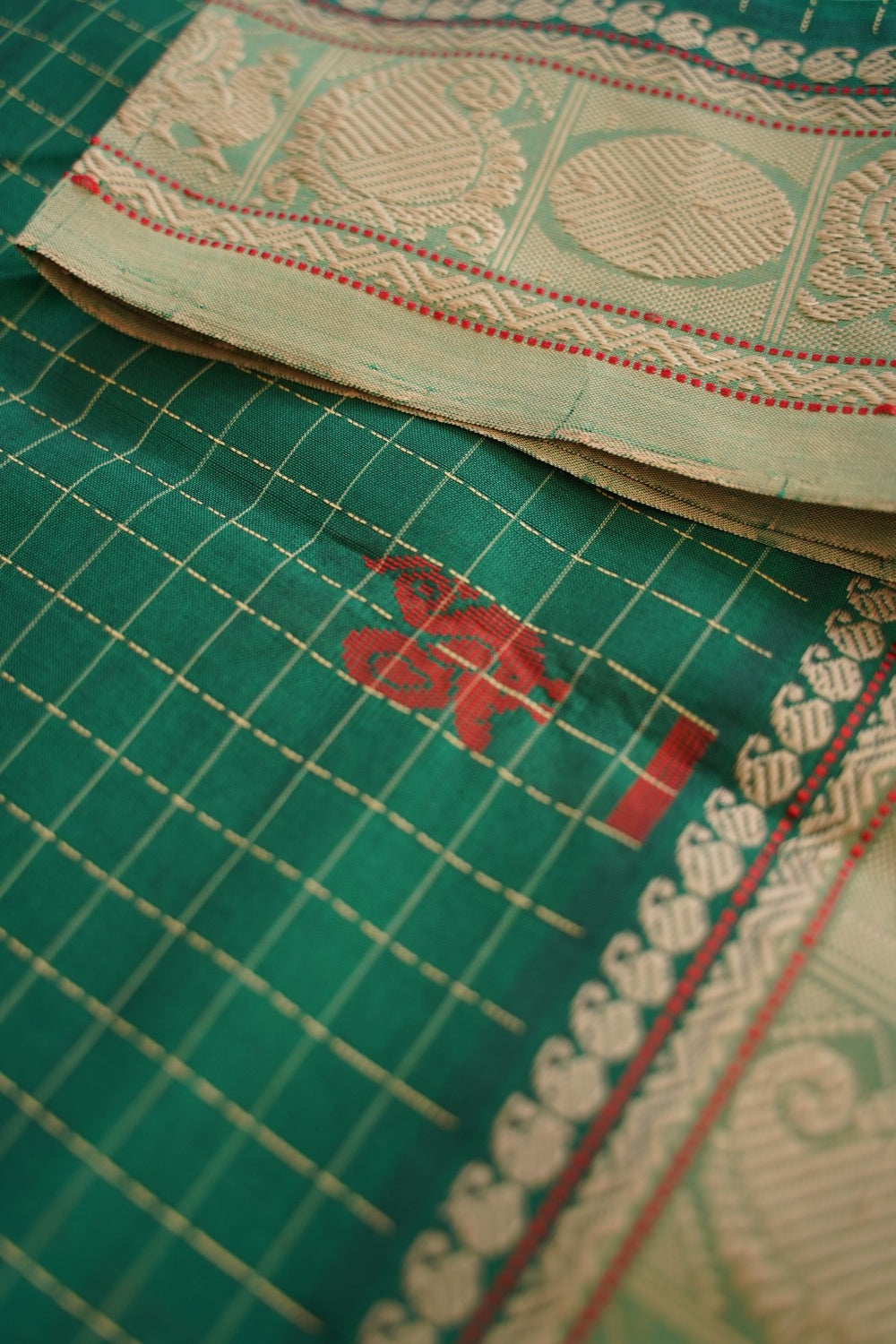 Kanchi Semi Silk Cotton Saree PC15282