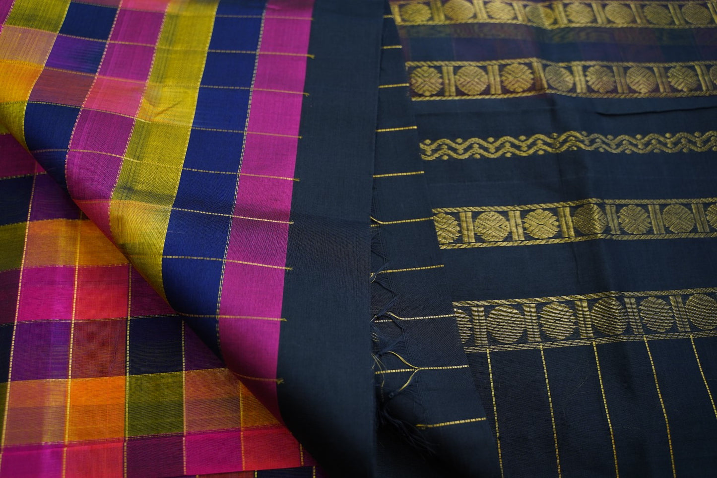 Kanchi Handloom Silk Cotton Saree PC17538