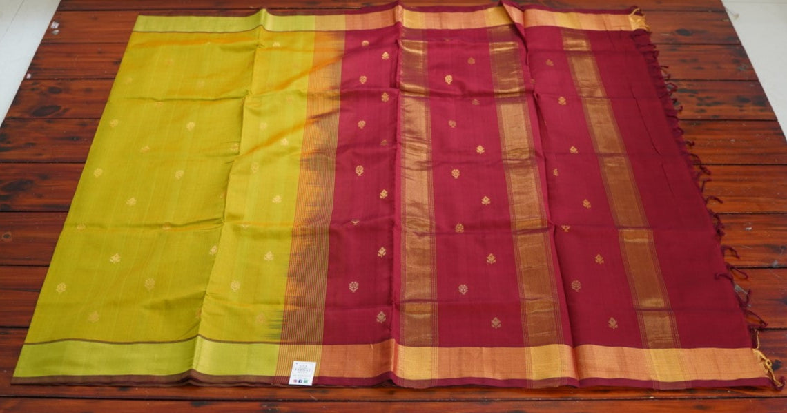 Kanchi Semi Silk Cotton Saree PC12235
