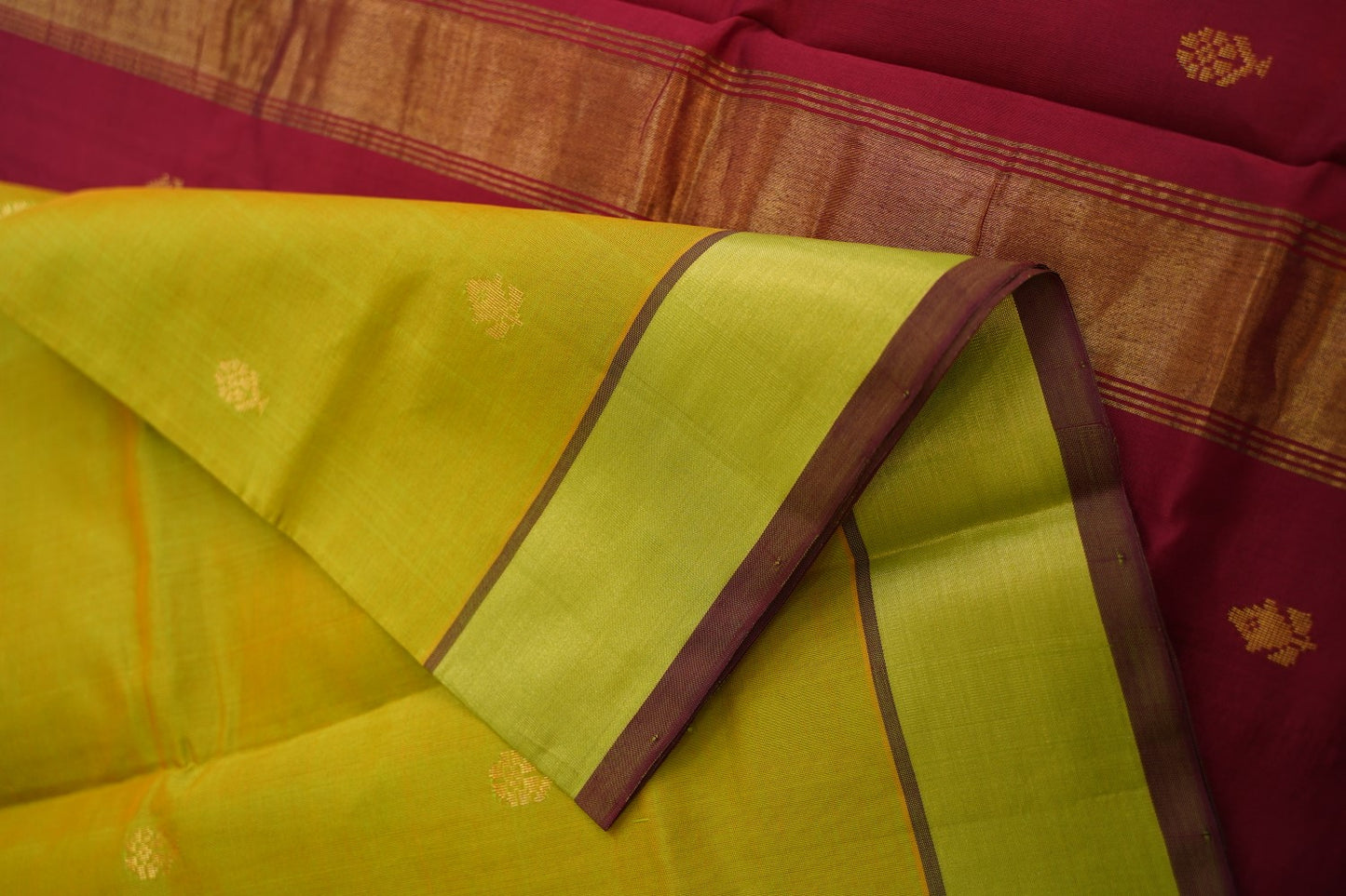 Kanchi Semi Silk Cotton Saree PC12235