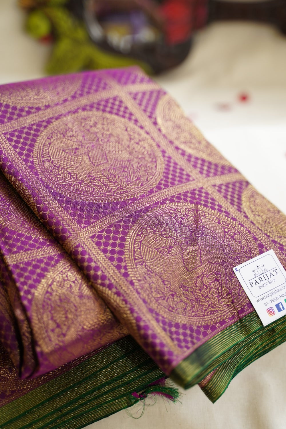 Pure Kanchi Silk Saree PC10605