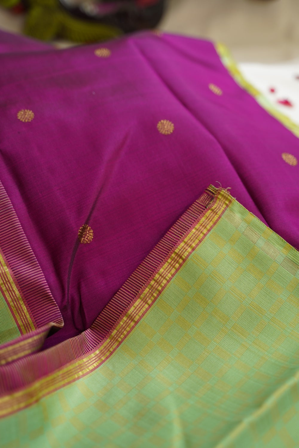 Pure Kanchi Silk Saree PC11610